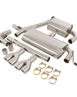 FK Duplex Sports Exhaust Complete System For Audi