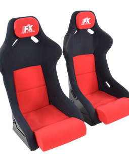 Sportseat Set Evolution Fabric Red